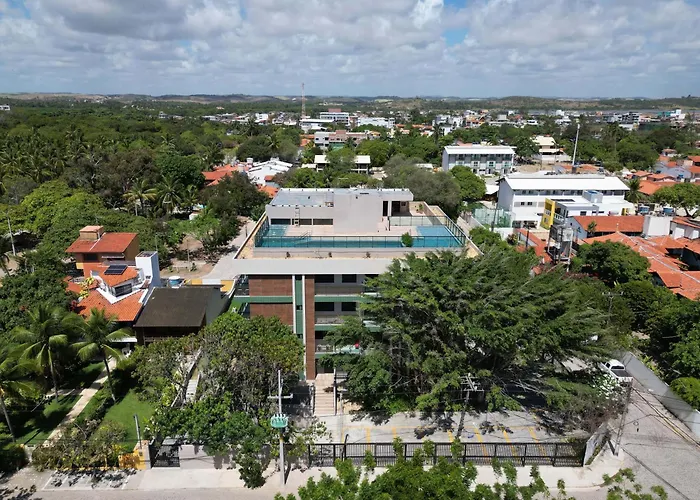 Flat Beijupirá Exclusive com piscina no centro de Porto de Galinhas Apartamento